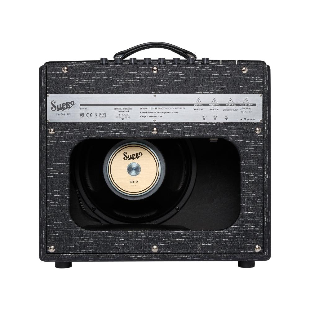 Supro Black Magick Reverb TB 35w 1x12 Tyler Bryant Signature Guitar Amp Amps / Guitar Amps / Guitar Combos