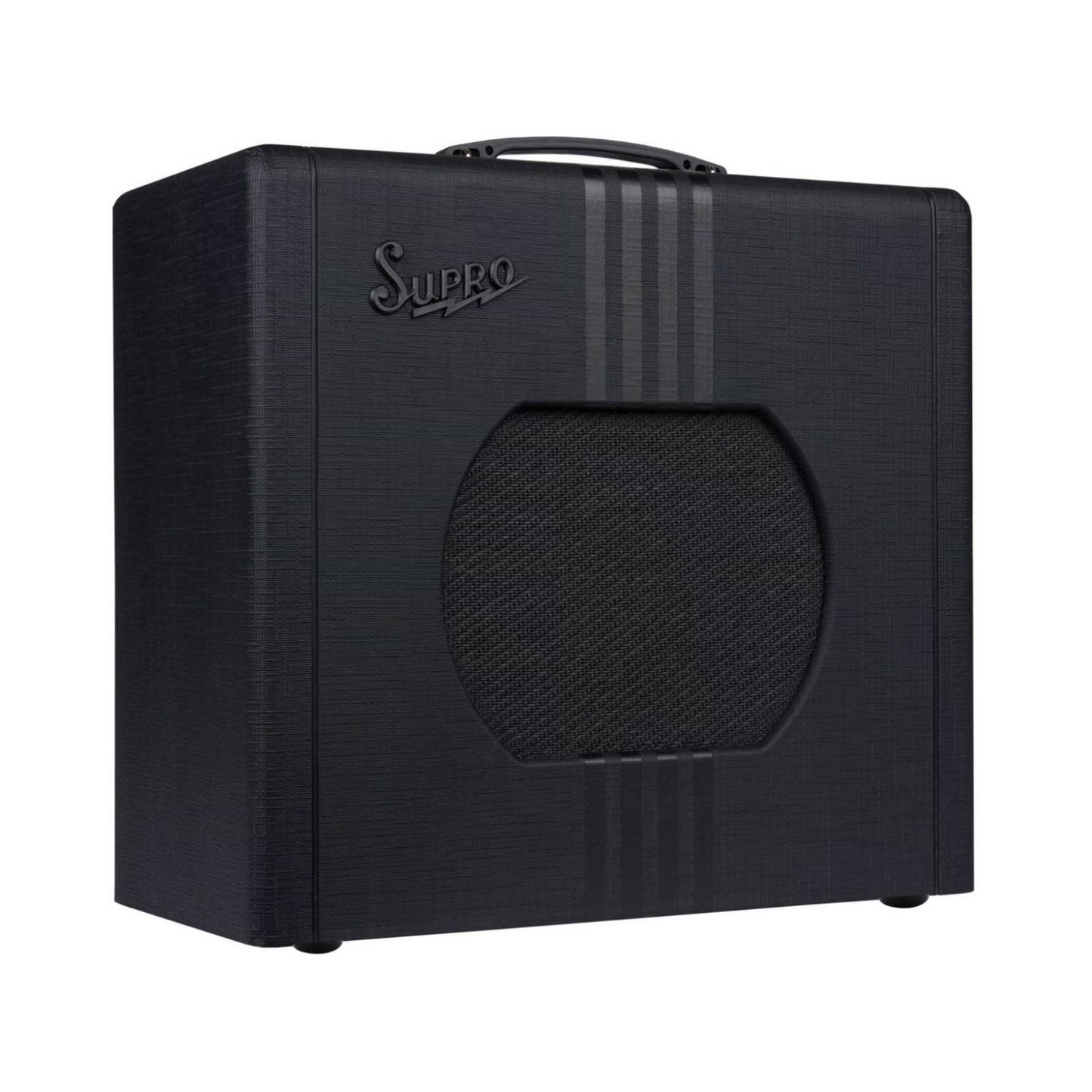 Supro Delta King 10 5W 1x10 Guitar Combo Amp w/ Reverb Black & Black Amps / Guitar Amps / Guitar Combos