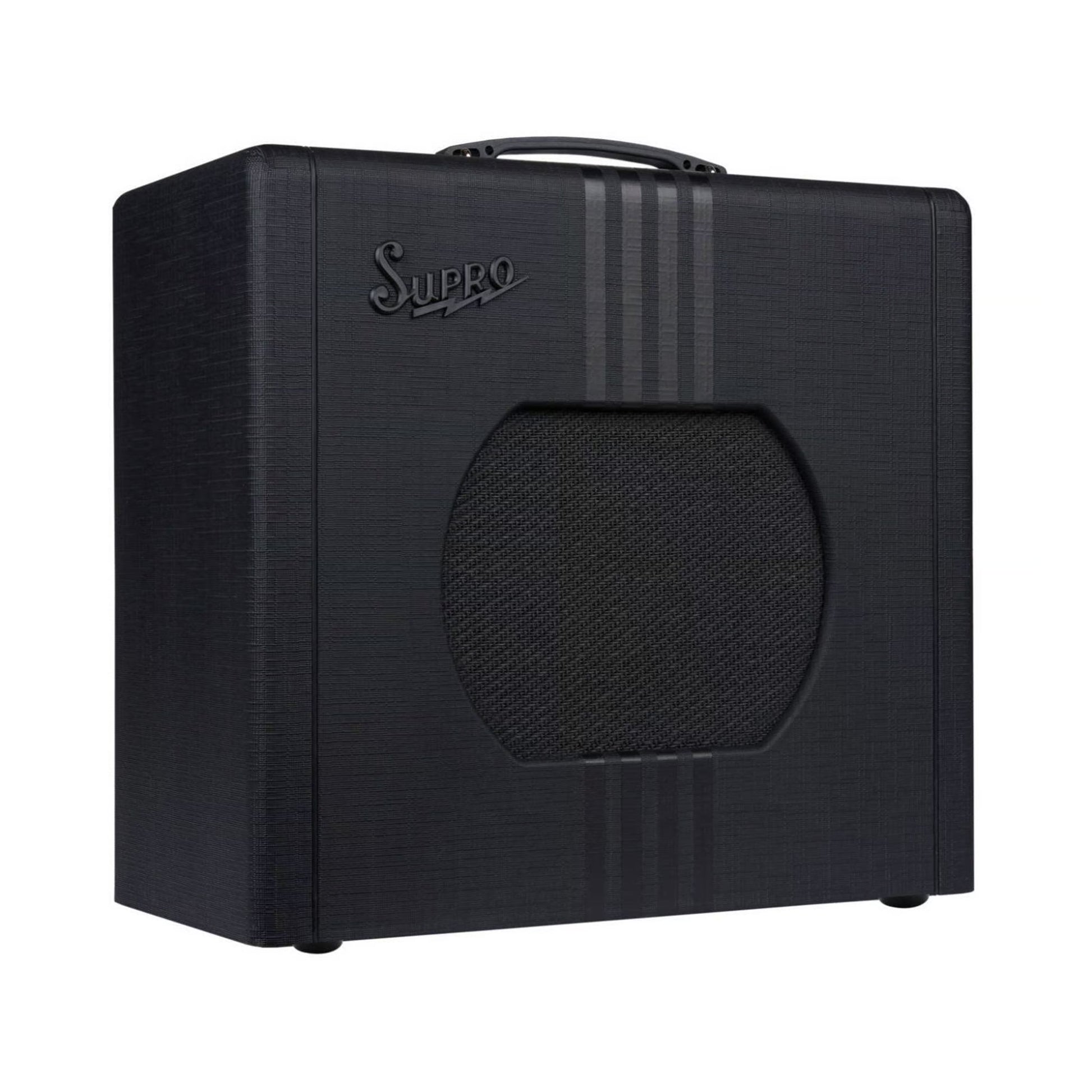 Supro Delta King 10 5W 1x10 Guitar Combo Amp w/ Reverb Black & Black Amps / Guitar Amps / Guitar Combos