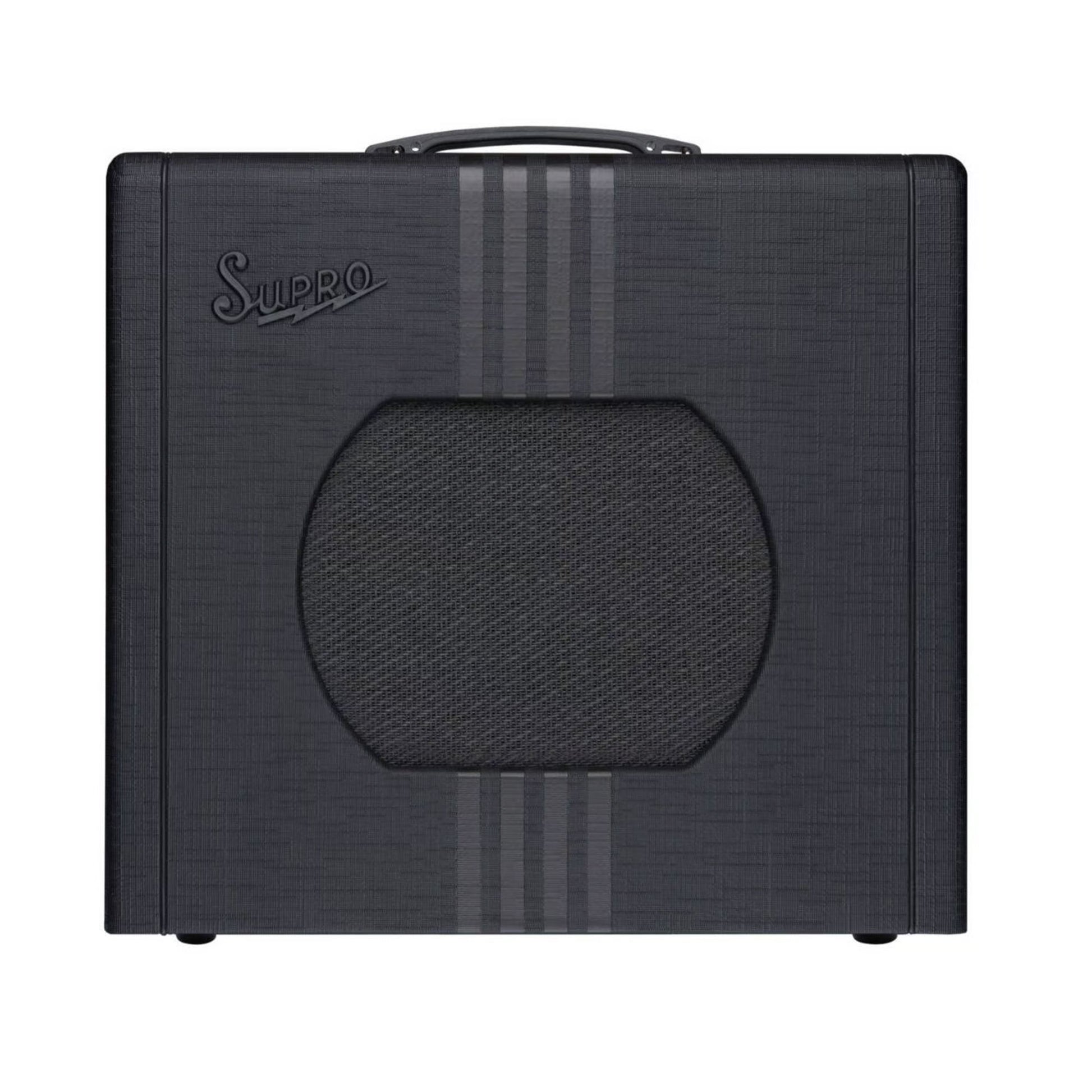 Supro Delta King 10 5W 1x10 Guitar Combo Amp w/ Reverb Black & Black Amps / Guitar Amps / Guitar Combos
