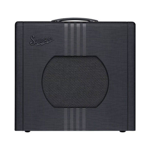Supro Delta King 10 5W 1x10 Guitar Combo Amp w/ Reverb Black & Black Amps / Guitar Amps / Guitar Combos