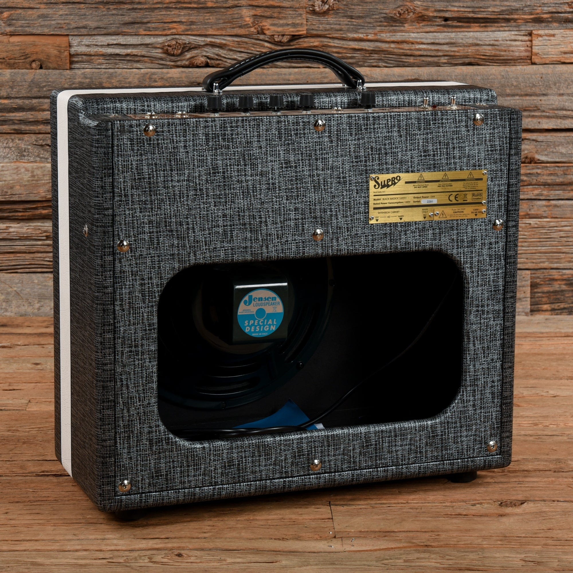 Supro 1695TJ Black Magick 25-Watt 1x12