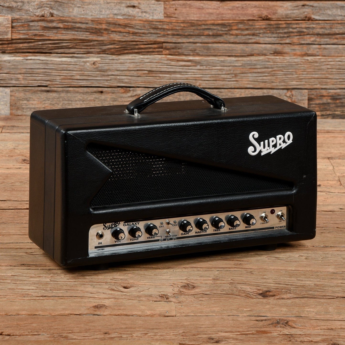 Supro 1697RH Galaxy 2-Channel 50-Watt Guitar Amp Head Amps / Guitar Cabinets