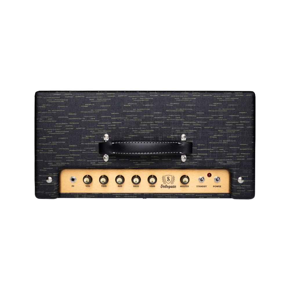 Supro Delegate 25W 1x12 Combo Black Gold Scandia Amps / Guitar Combos