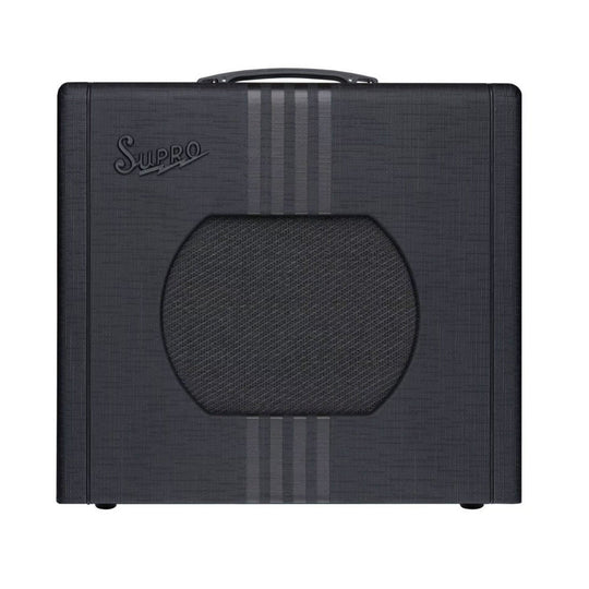 Supro Delta King 10 5W 1x10 Guitar Combo Amp w/ Reverb Black & Black Amps / Guitar Combos