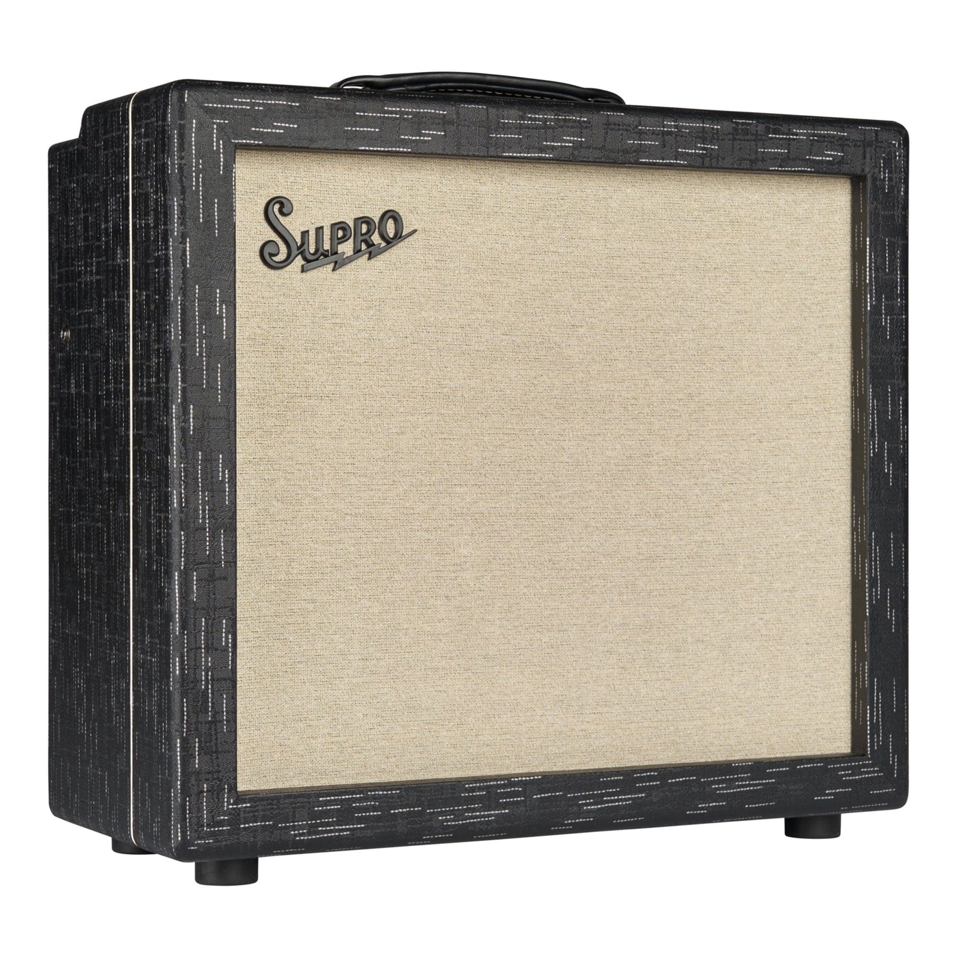 Supro Royale 112 50W 1x12 Guitar Combo Amp Black Scandia Amps / Guitar Combos