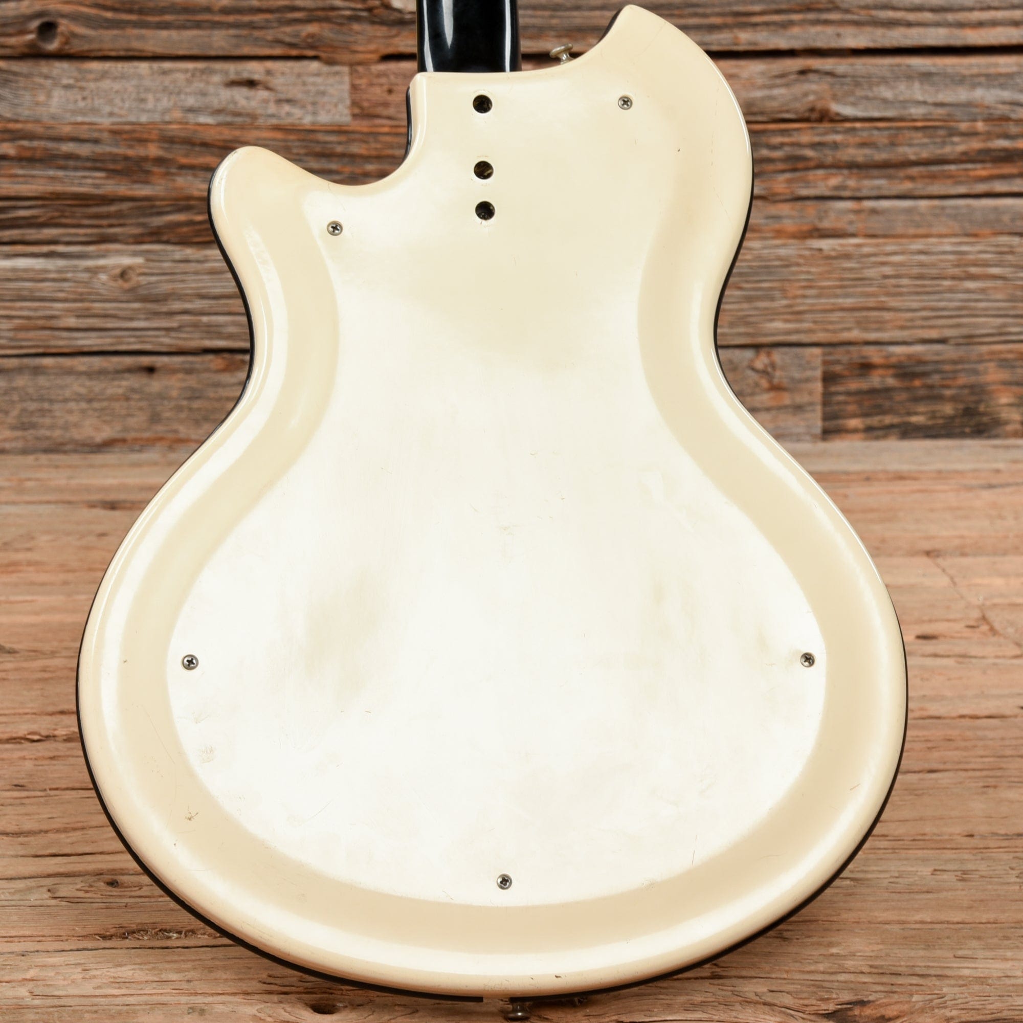 Supro Val Trol White 1965 Electric Guitars / Hollow Body