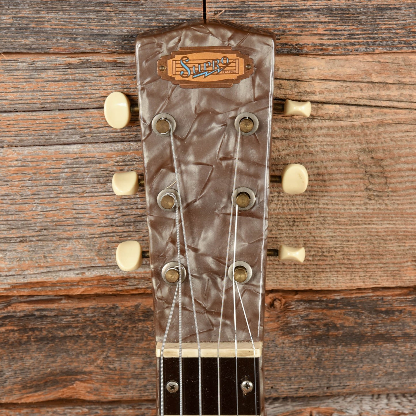 Supro Brown Lap Steel  1958 Electric Guitars / Lap Steel