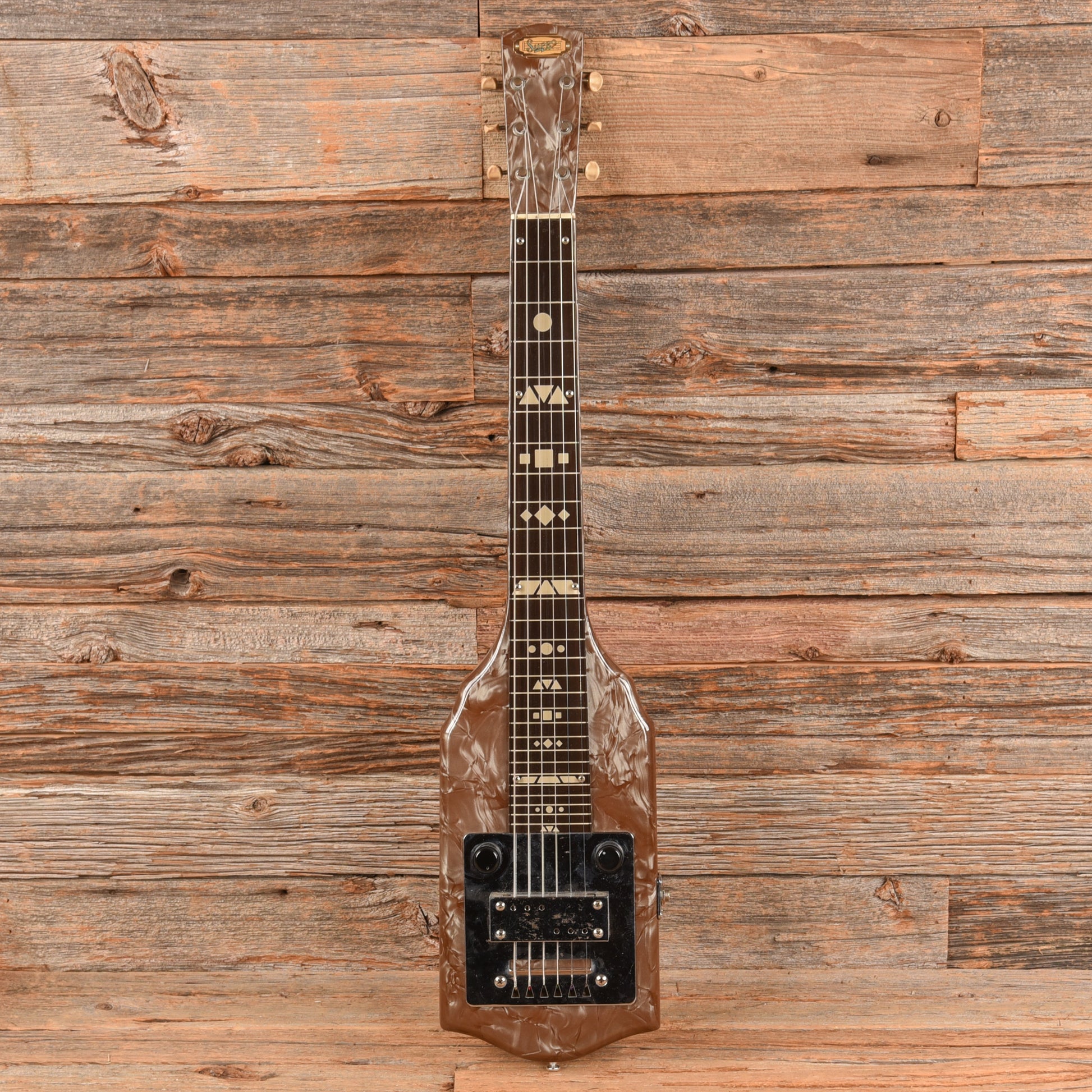 Supro Lap Steel Brown 1949 Electric Guitars / Lap Steel