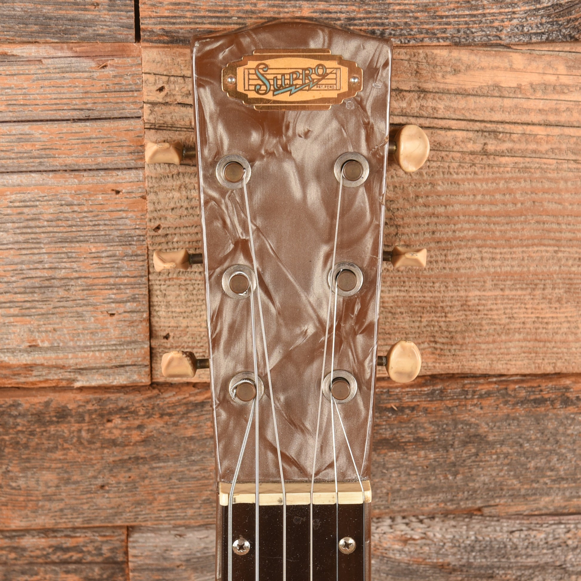 Supro Lap Steel Brown 1949 Electric Guitars / Lap Steel