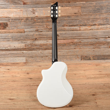 Supro 1224DB David Bowie Dual Tone White Electric Guitars / Solid Body