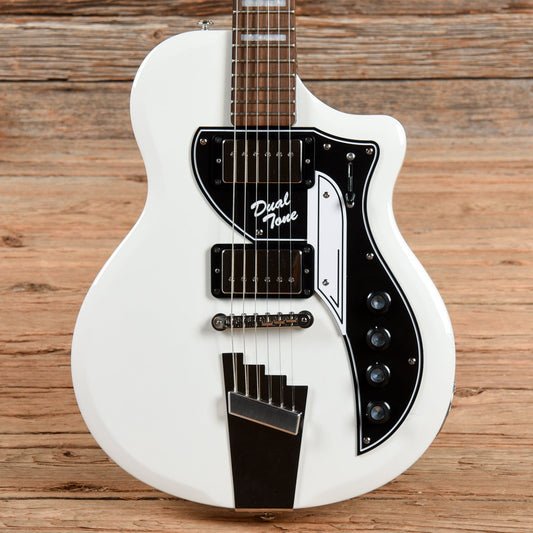 Supro 1224DBHT Limited Edition David Bowie 1961 Dual Tone White 2019 Electric Guitars / Solid Body