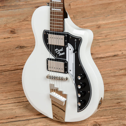 Supro 1224DBHT Limited Edition David Bowie 1961 Dual Tone White 2019 Electric Guitars / Solid Body