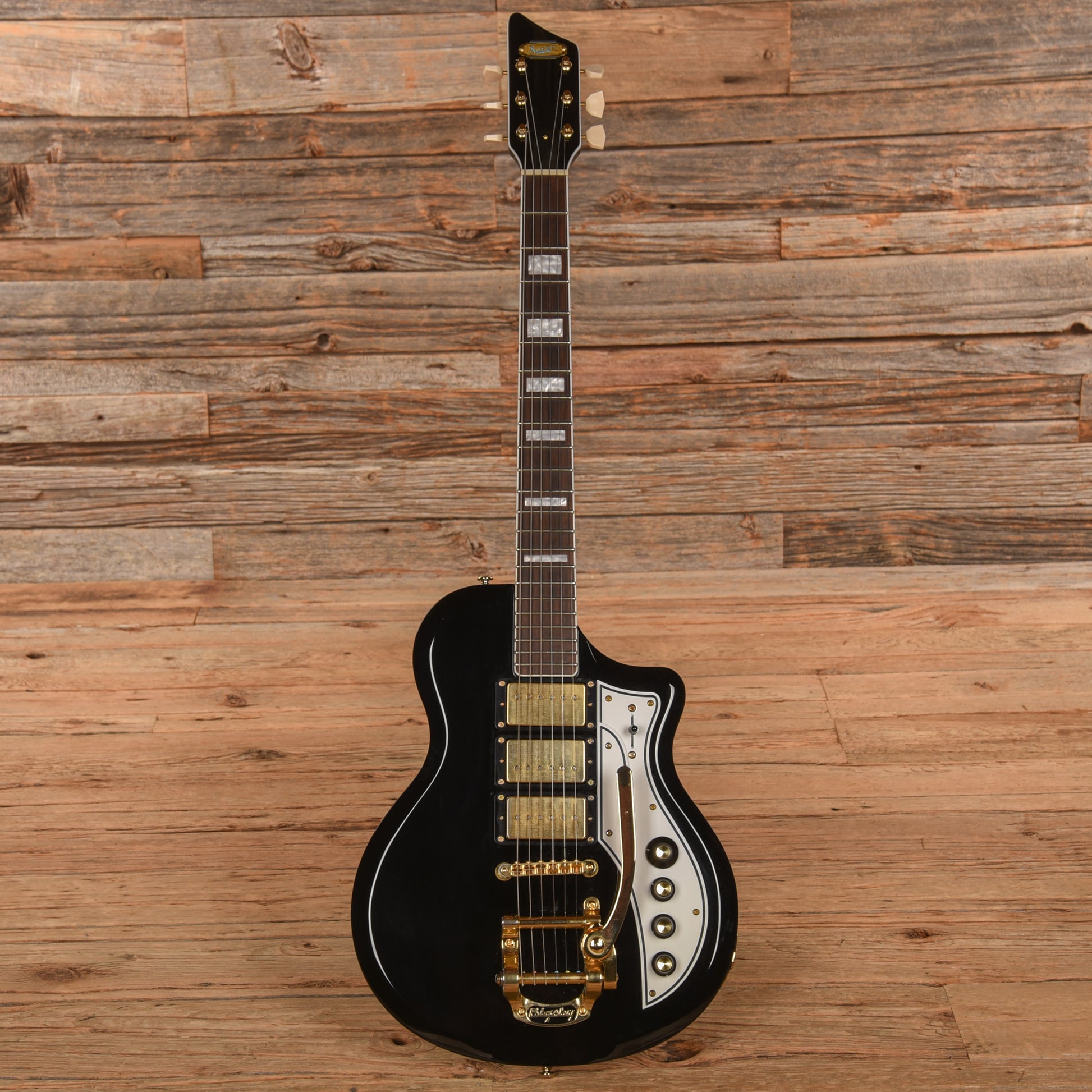 Supro 1275JB Tri Tone Black 2018 Electric Guitars / Solid Body