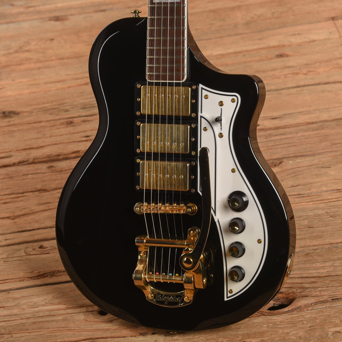Supro 1275JB Tri Tone Black 2018 Electric Guitars / Solid Body