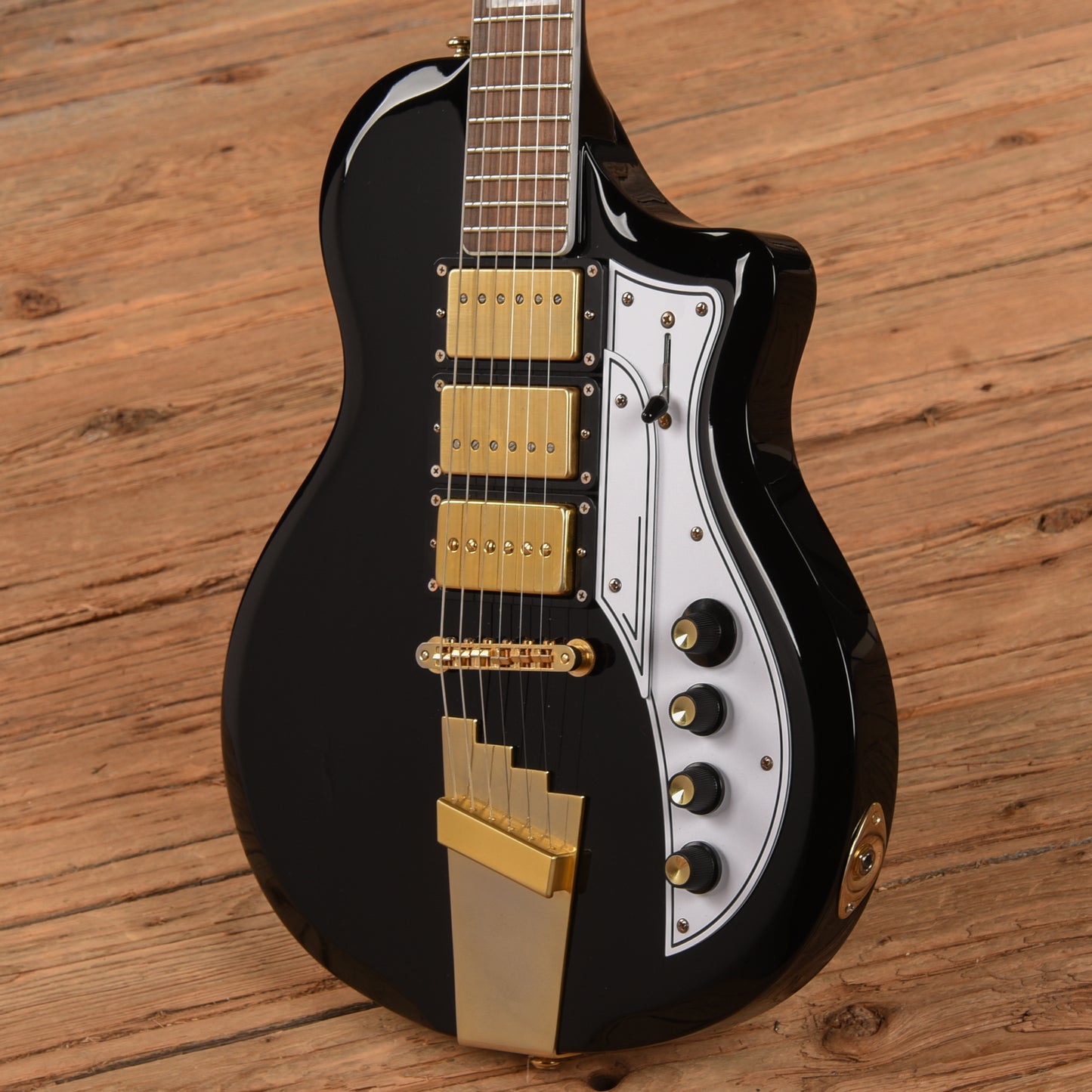 Supro 1275JB Tri Tone Black 2019 Electric Guitars / Solid Body