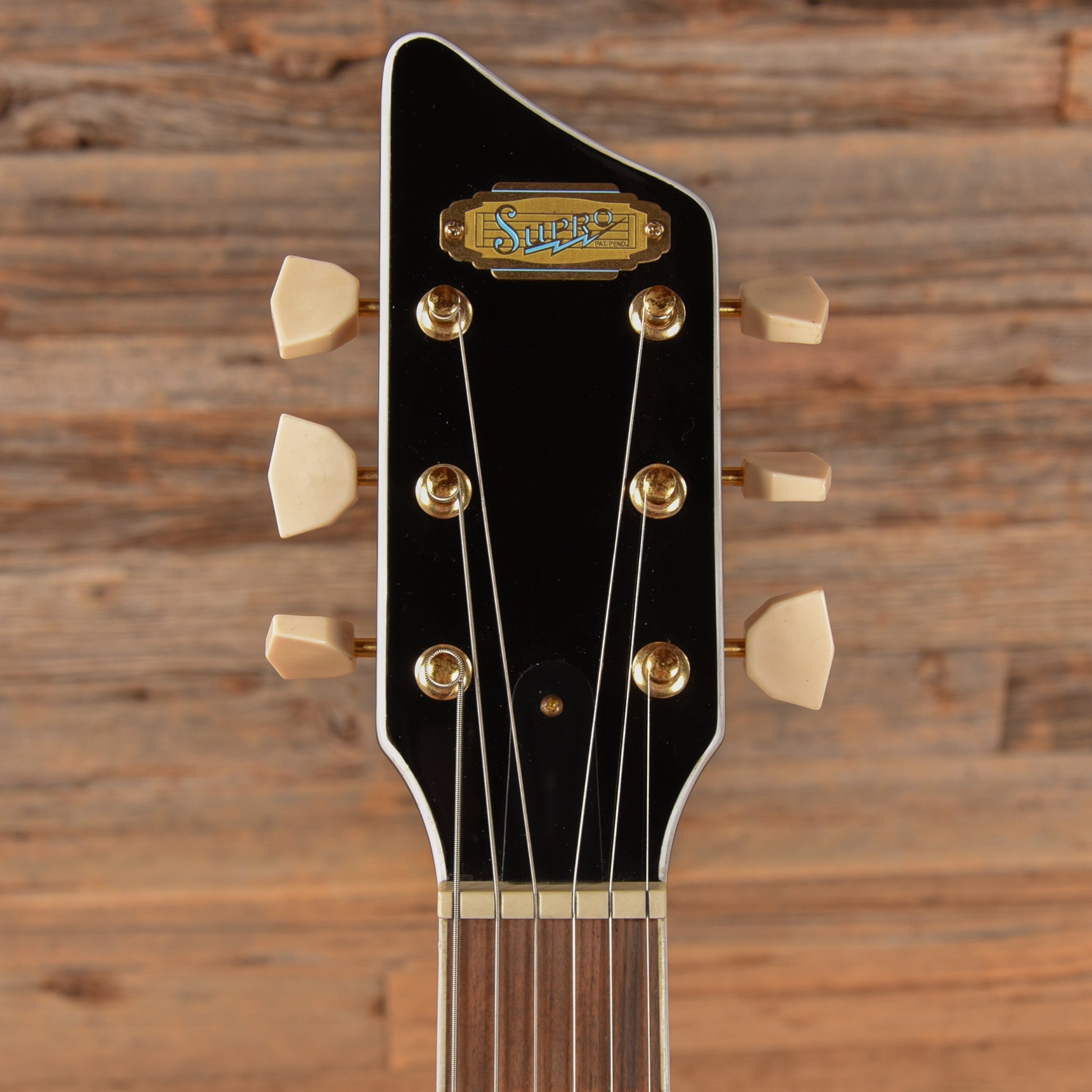 Supro 1275JB Tri Tone Black 2019 Electric Guitars / Solid Body