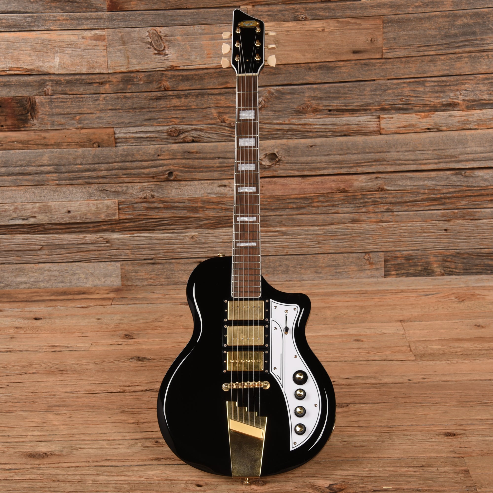 Supro 1275JB Tri Tone Black 2019 Electric Guitars / Solid Body