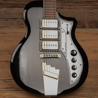 Supro 1275JB Tri Tone Black 2019 Electric Guitars / Solid Body