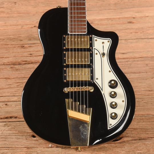 Supro 1275JB Tri Tone Jet Black 2018 Electric Guitars / Solid Body