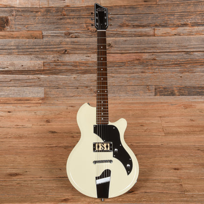 Supro 2010AW Jamesport White Electric Guitars / Solid Body