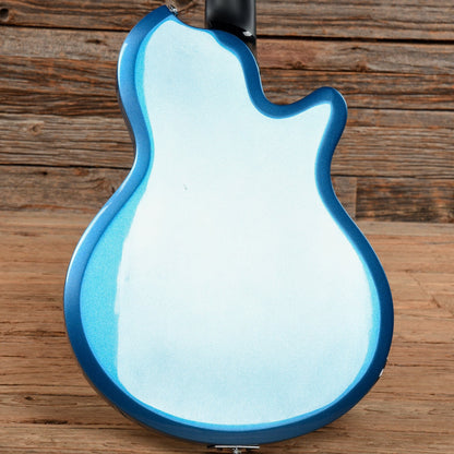 Supro 2030BM Hampton Triple Pickup Island Series Ocean Blue Metallic 2017 LEFTY Electric Guitars / Solid Body