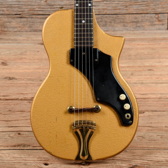 Supro 3033s Gold 1958 Electric Guitars / Solid Body