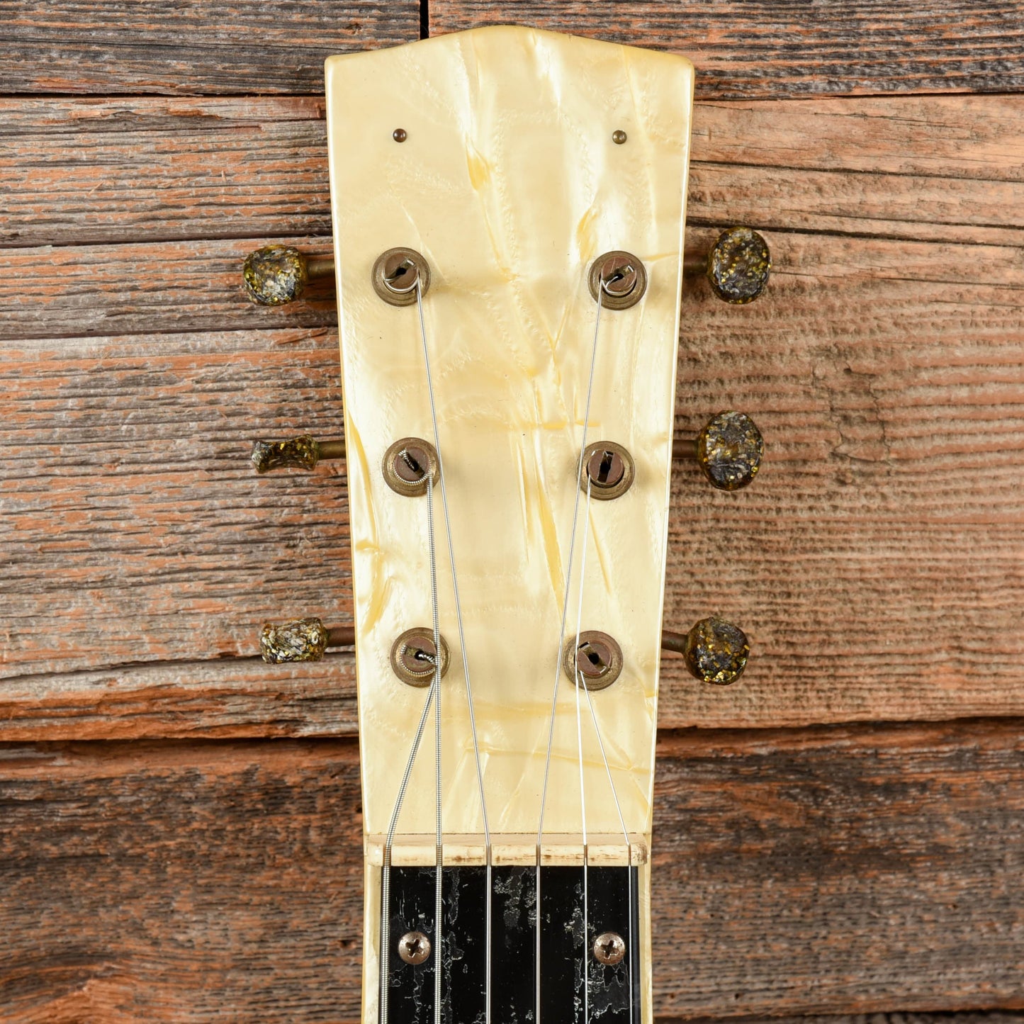 Supro Lap Steel White Perloid 1960s Electric Guitars / Solid Body