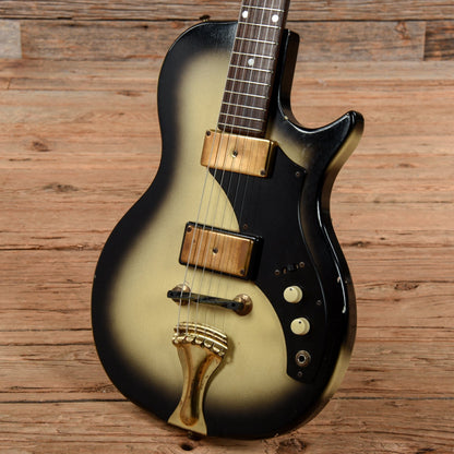 Supro Thunderstick Silverburst 1959 Electric Guitars / Solid Body