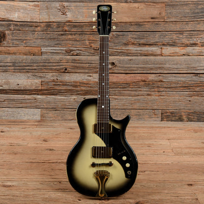 Supro Thunderstick Silverburst 1959 Electric Guitars / Solid Body