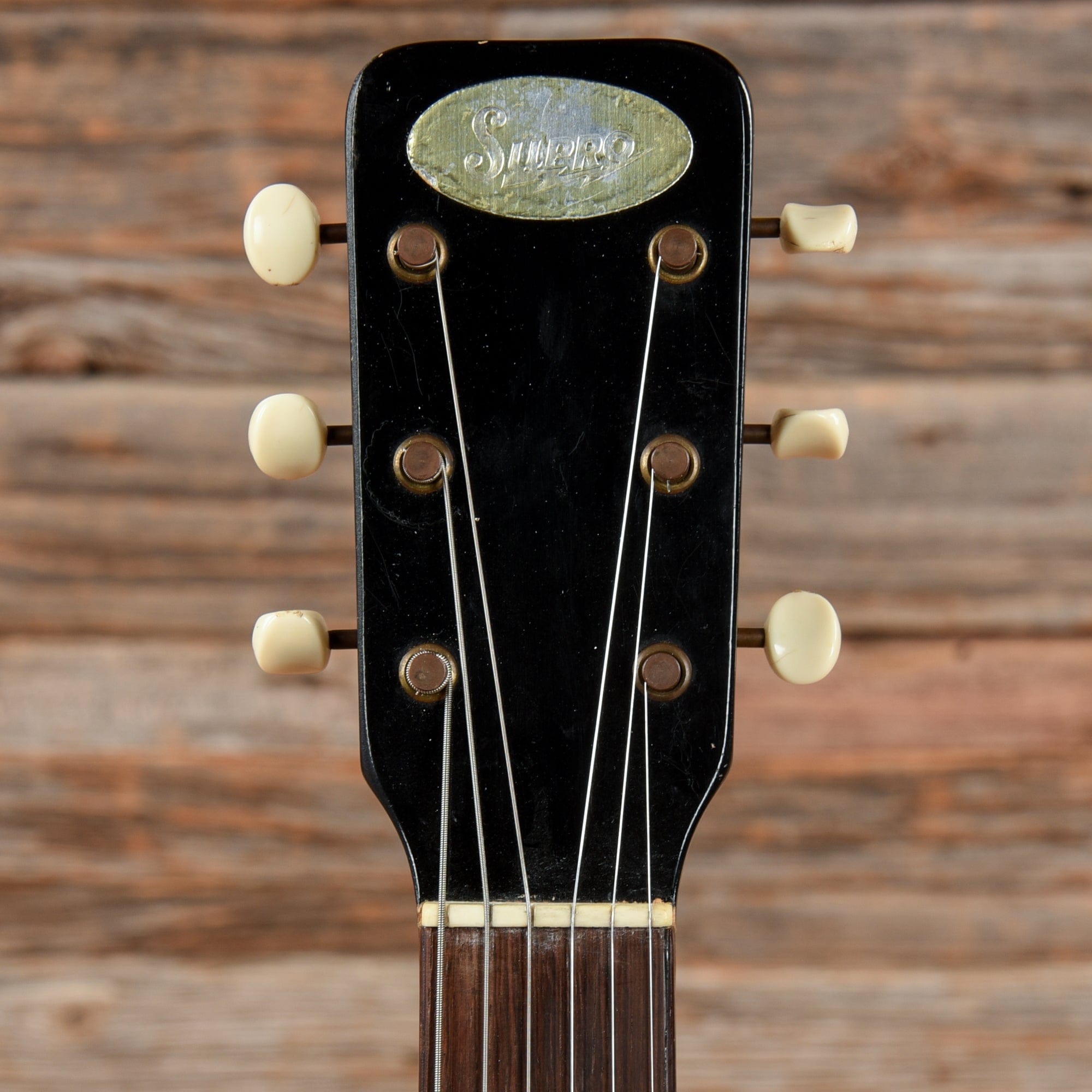 Supro Thunderstick Silverburst 1959 Electric Guitars / Solid Body