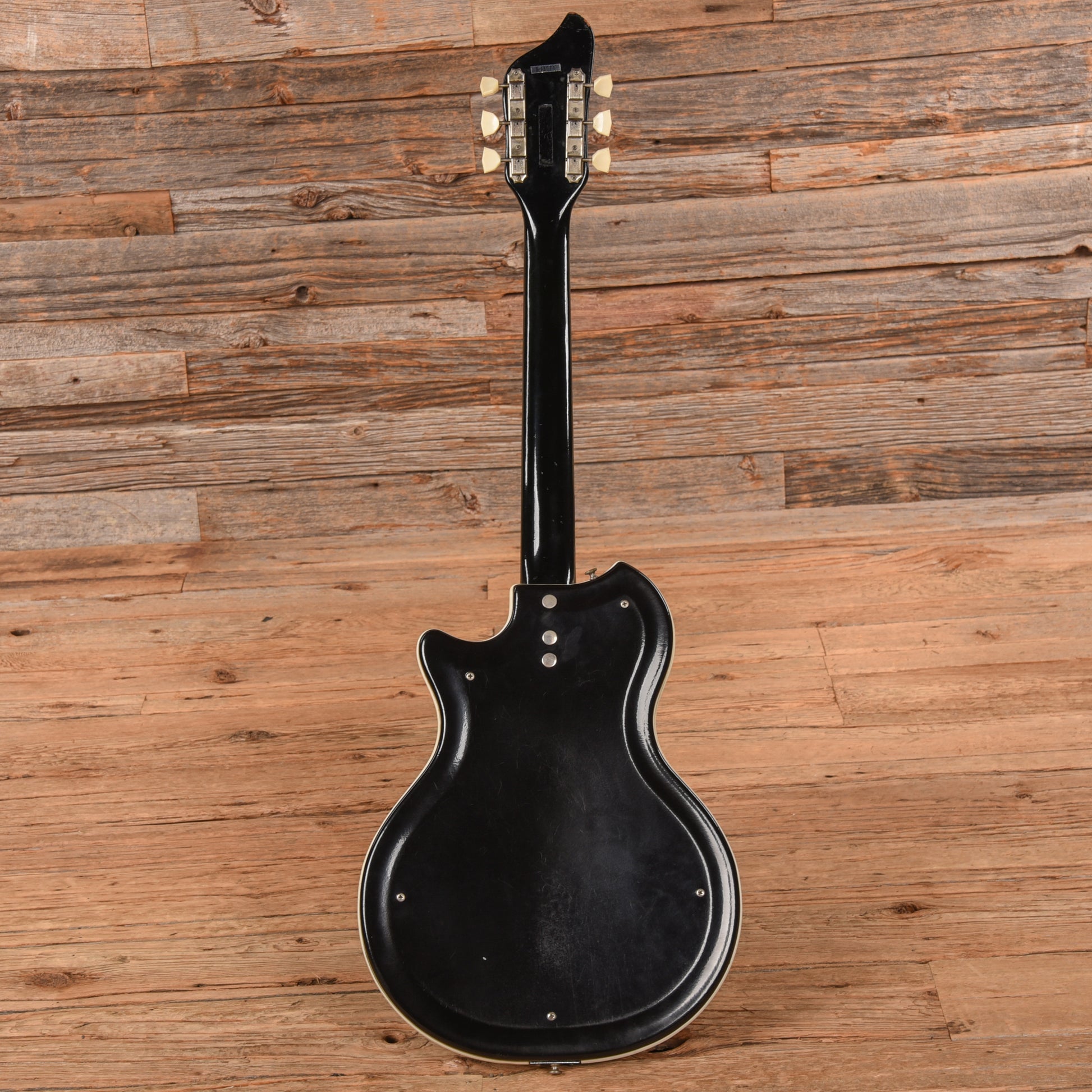 Supro Tonemaster Black 1960s Electric Guitars / Solid Body