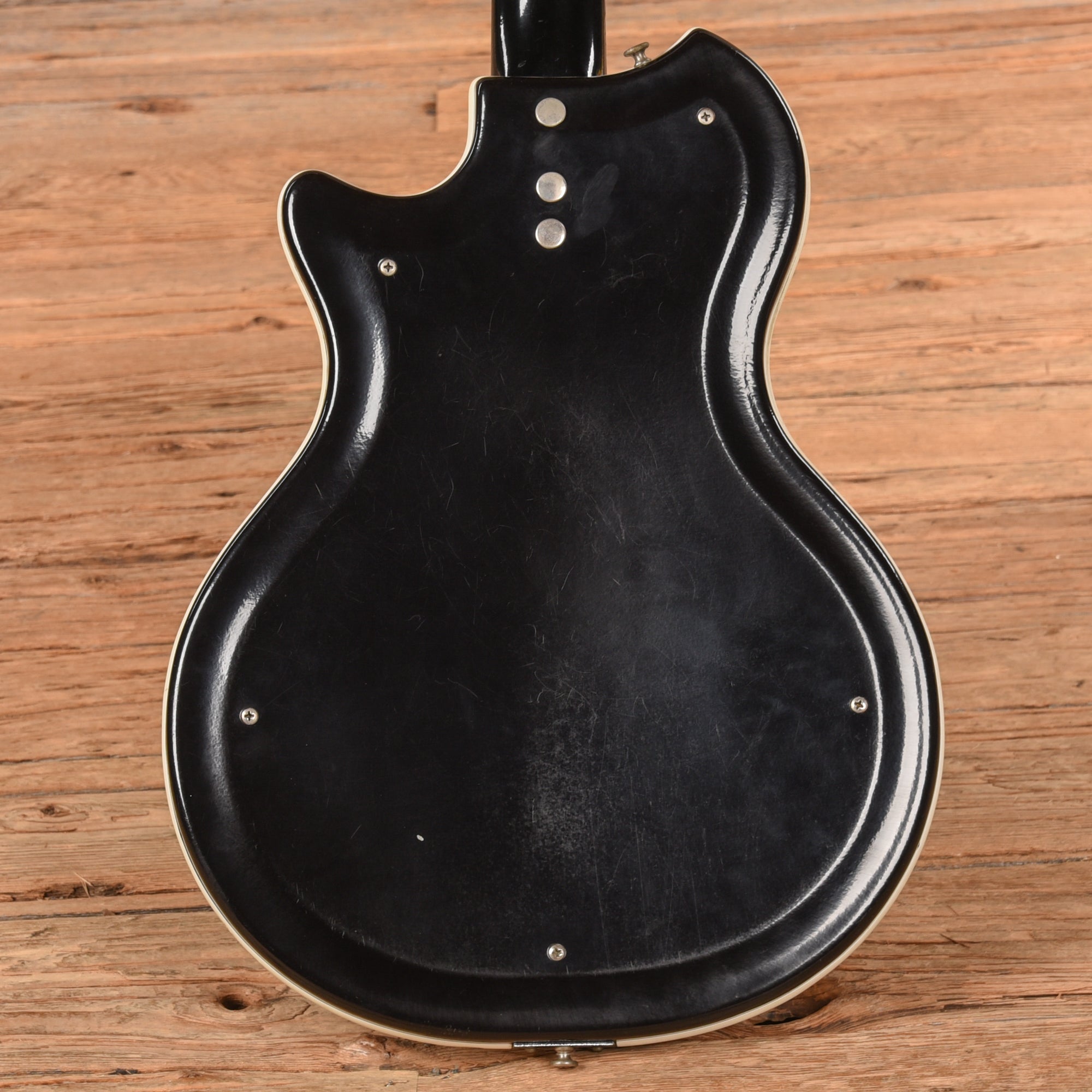 Supro Tonemaster Black 1960s Electric Guitars / Solid Body