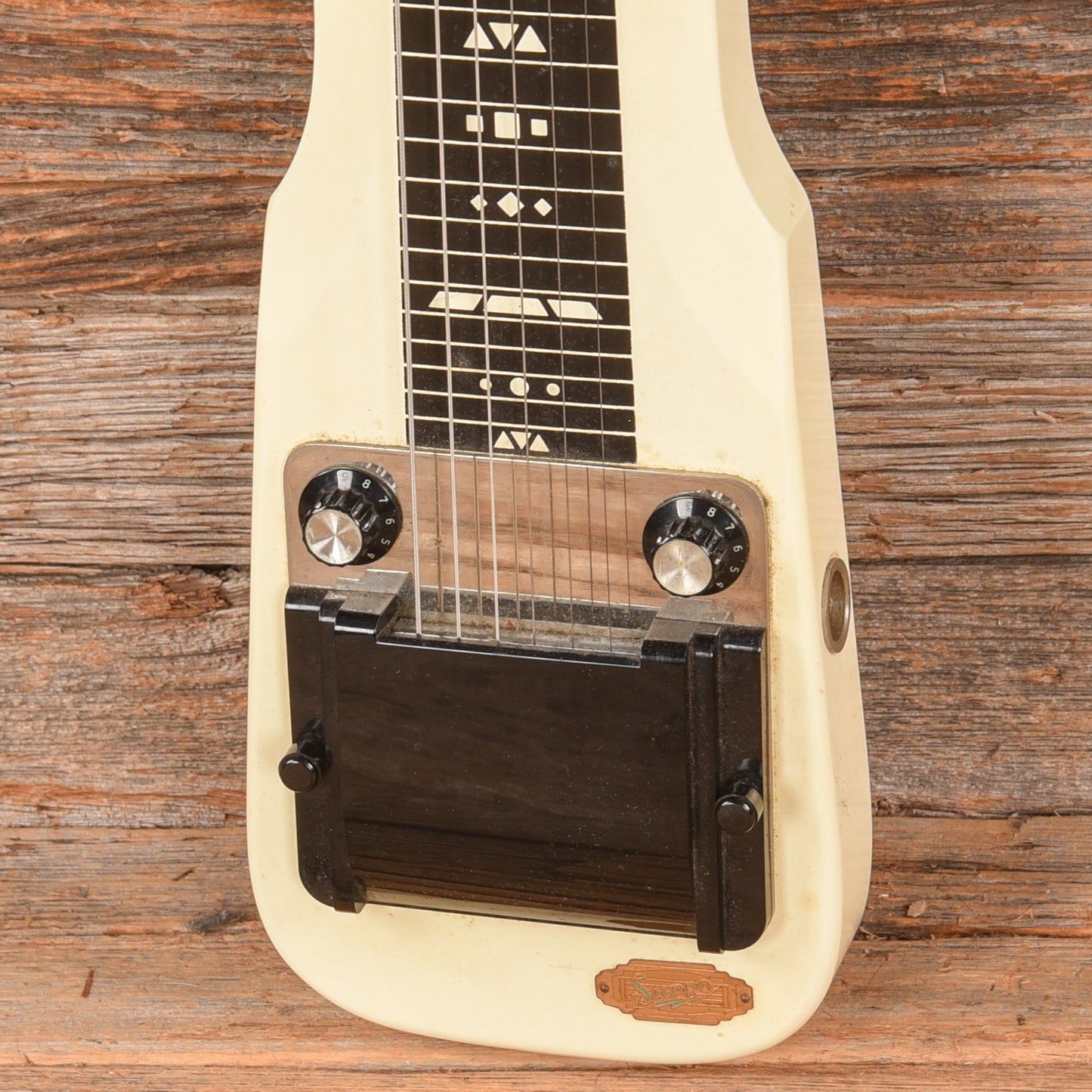 Supro Comet Lap Steel Guitar White 1960s Electric Guitars