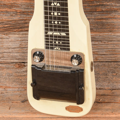 Supro Comet Lap Steel Guitar White 1960s Electric Guitars