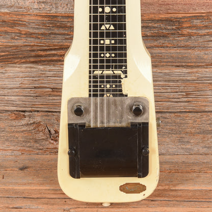 Supro Comet Lap Steel White 1956 Electric Guitars