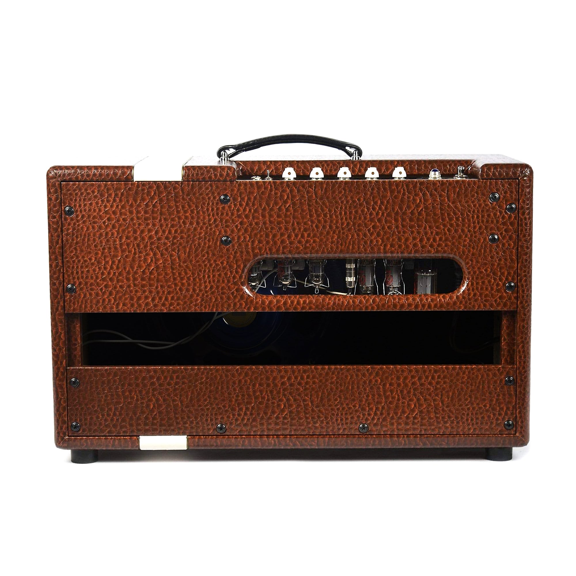 Swart MOD84 w/ Celestion G12 H Creamback & Gator White Ostrich Stripe Amps / Guitar Amps / Guitar Combos