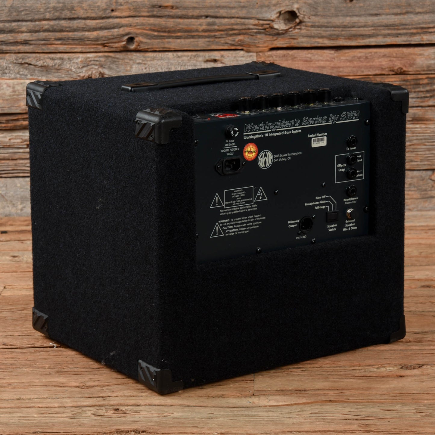 SWR Workingman's 10 Combo Amps / Bass Amps / Bass Cabinets
