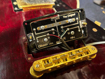 Gibson Les Paul Custom Wine Red 1989