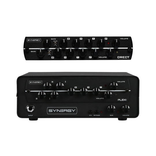 Synergy SYN-1 Table Top Preamp Module Dock  and Synergy DRECT 2 Channel Tube Preamp Module Bundle Amps / Amp Attenuators