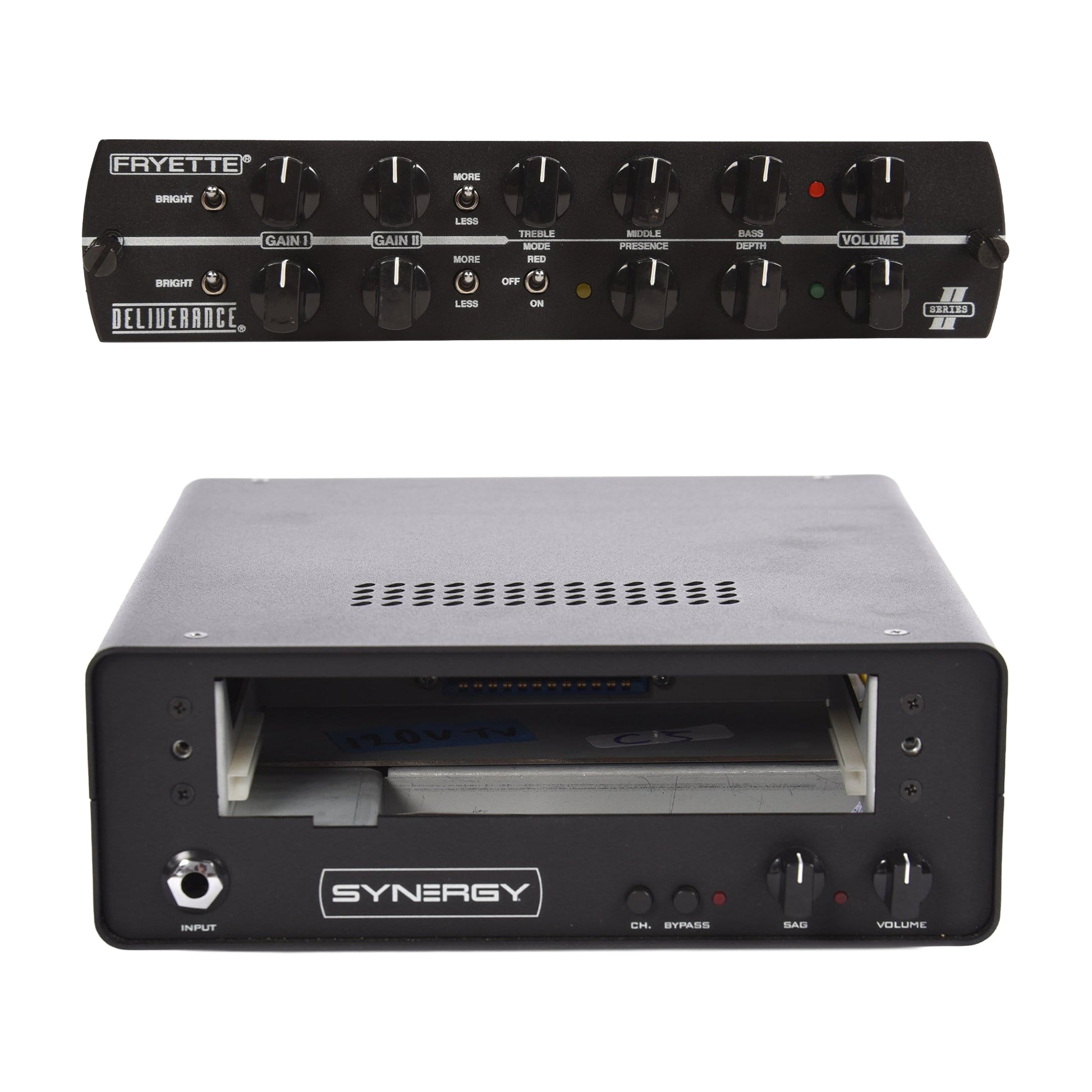 Synergy SYN-1 Table Top Preamp Module Dock  and Synergy Fryette Deliverance Tube Preamp Module Bundle Amps / Amp Attenuators