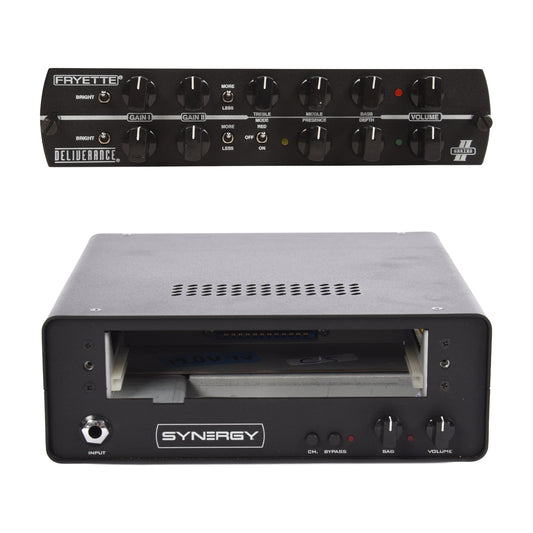 Synergy SYN-1 Table Top Preamp Module Dock  and Synergy Fryette Deliverance Tube Preamp Module Bundle Amps / Amp Attenuators