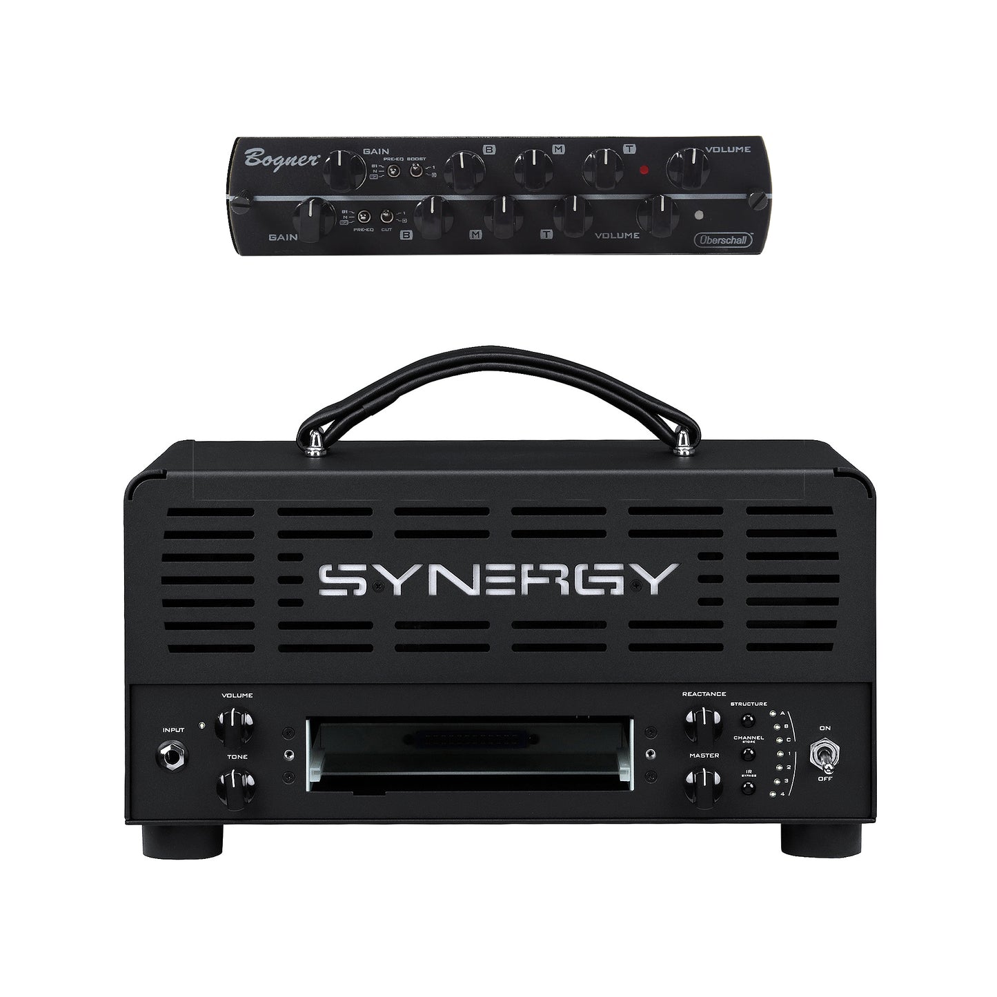 Synergy SYN-20IR 20w 3-Channel Preamp Module Platform Amp Head and Bogner Uberschall Tube Preamp Module Bundle Amps / Guitar Amps / Guitar Heads