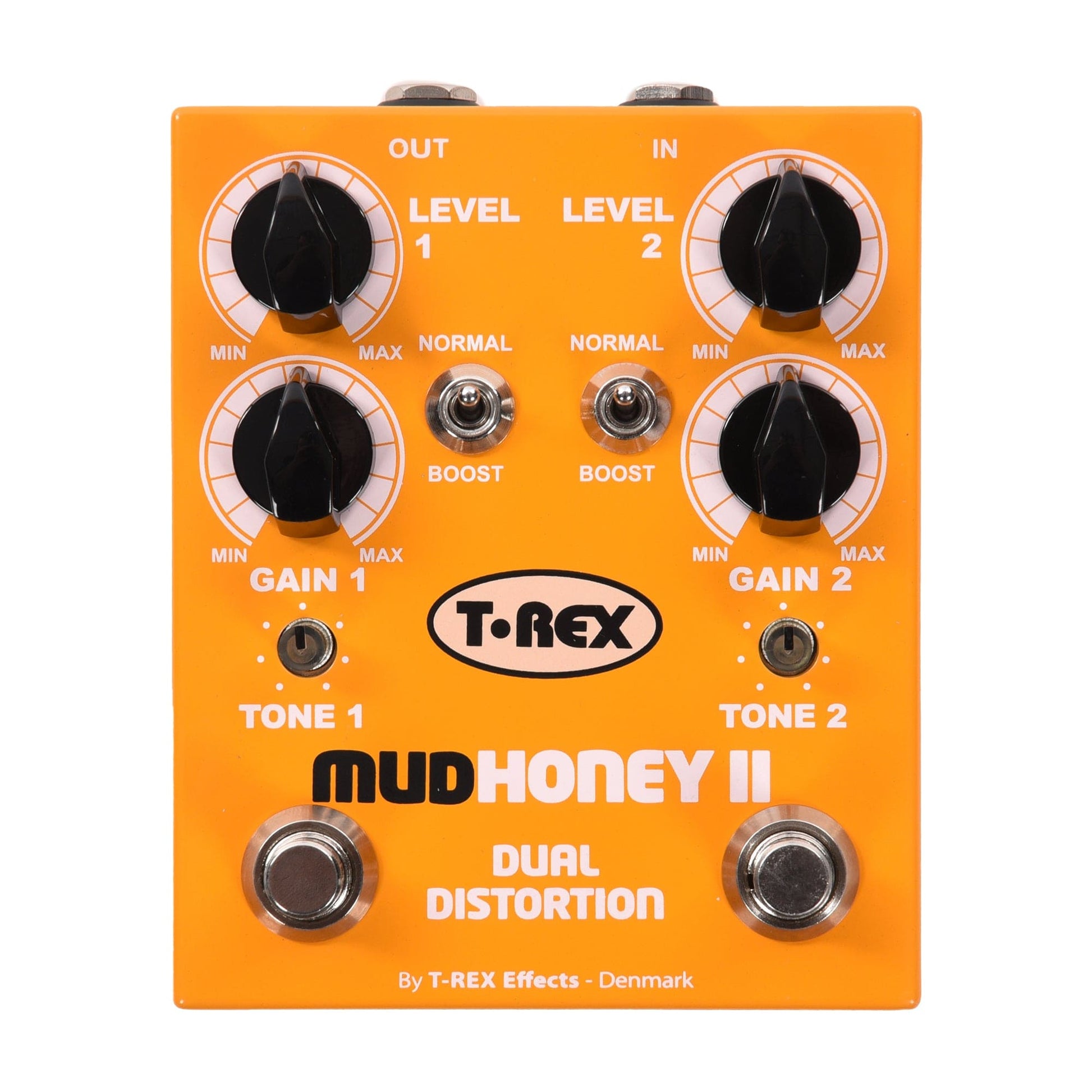 t rex distortion pedal T-Rex Mudhoney II Dual Distortion Pedal
