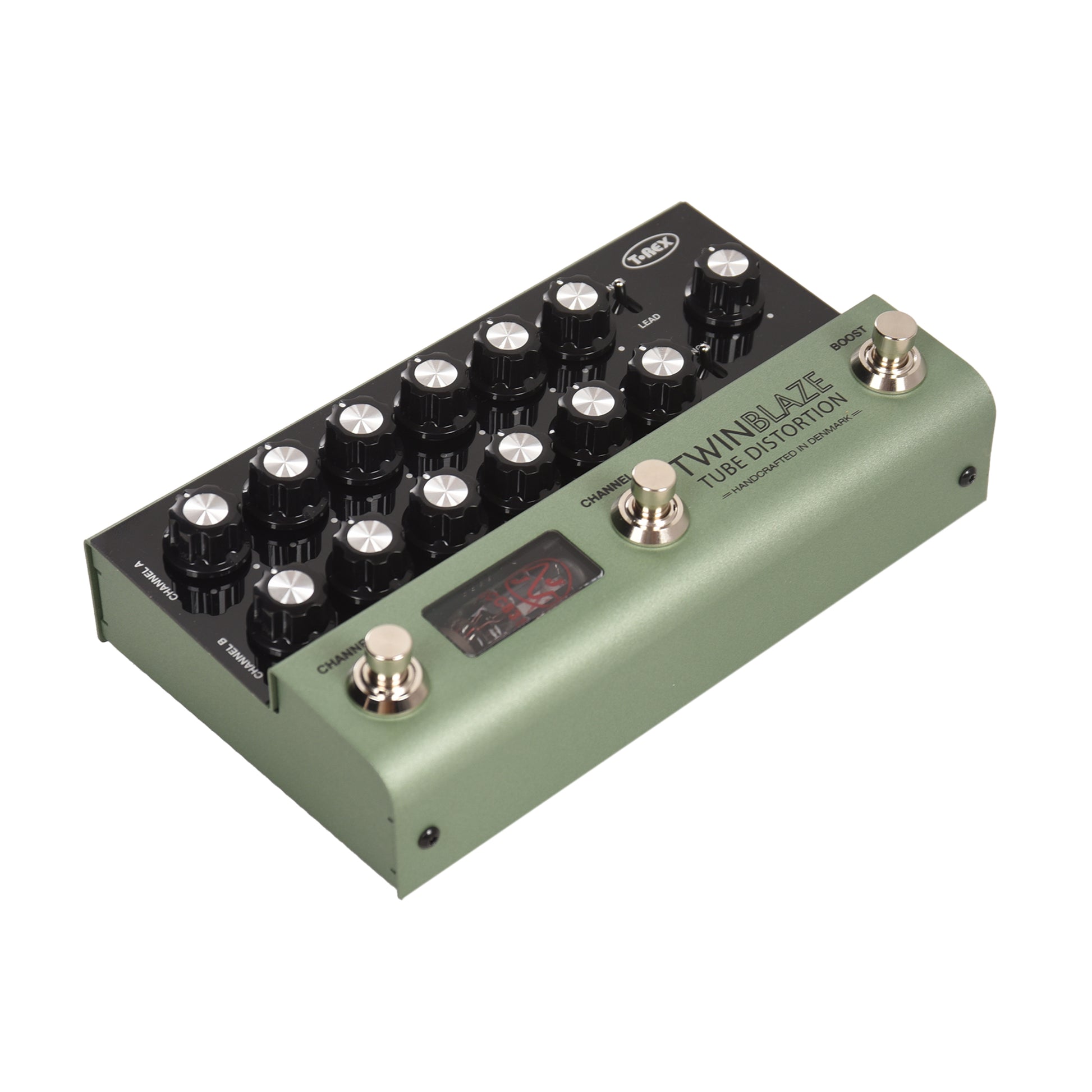 blaze pedal T-Rex Twin Blaze Tube Distortion Pedal – Chicago Music Exchange