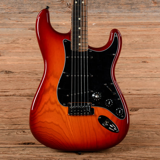 Fender American Professional Stratocaster Neck with American Deluxe Body Aged Cherry Burst 2019