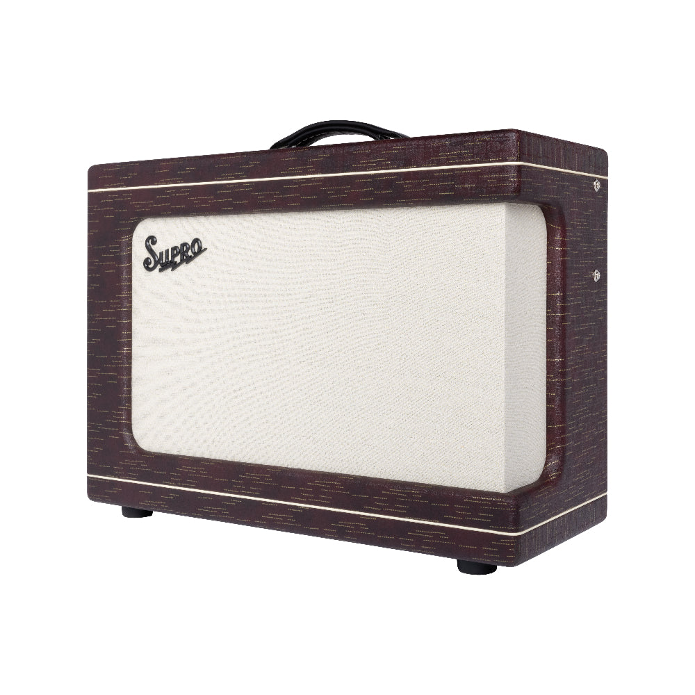 Supro Ambassador 50W 2x10 Combo Burgundy Gold Scandia