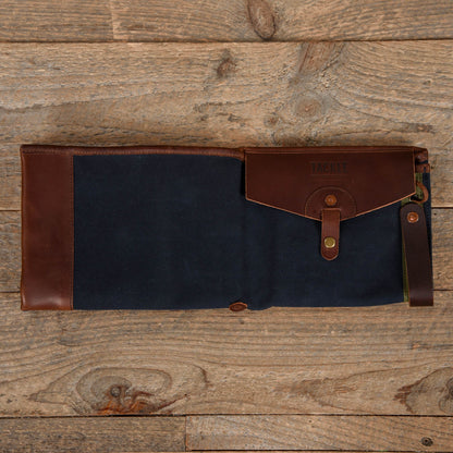 Tackle Waxed Canvas Bi-Fold Stick Bag Navy Drums and Percussion / Parts and Accessories / Cases and Bags