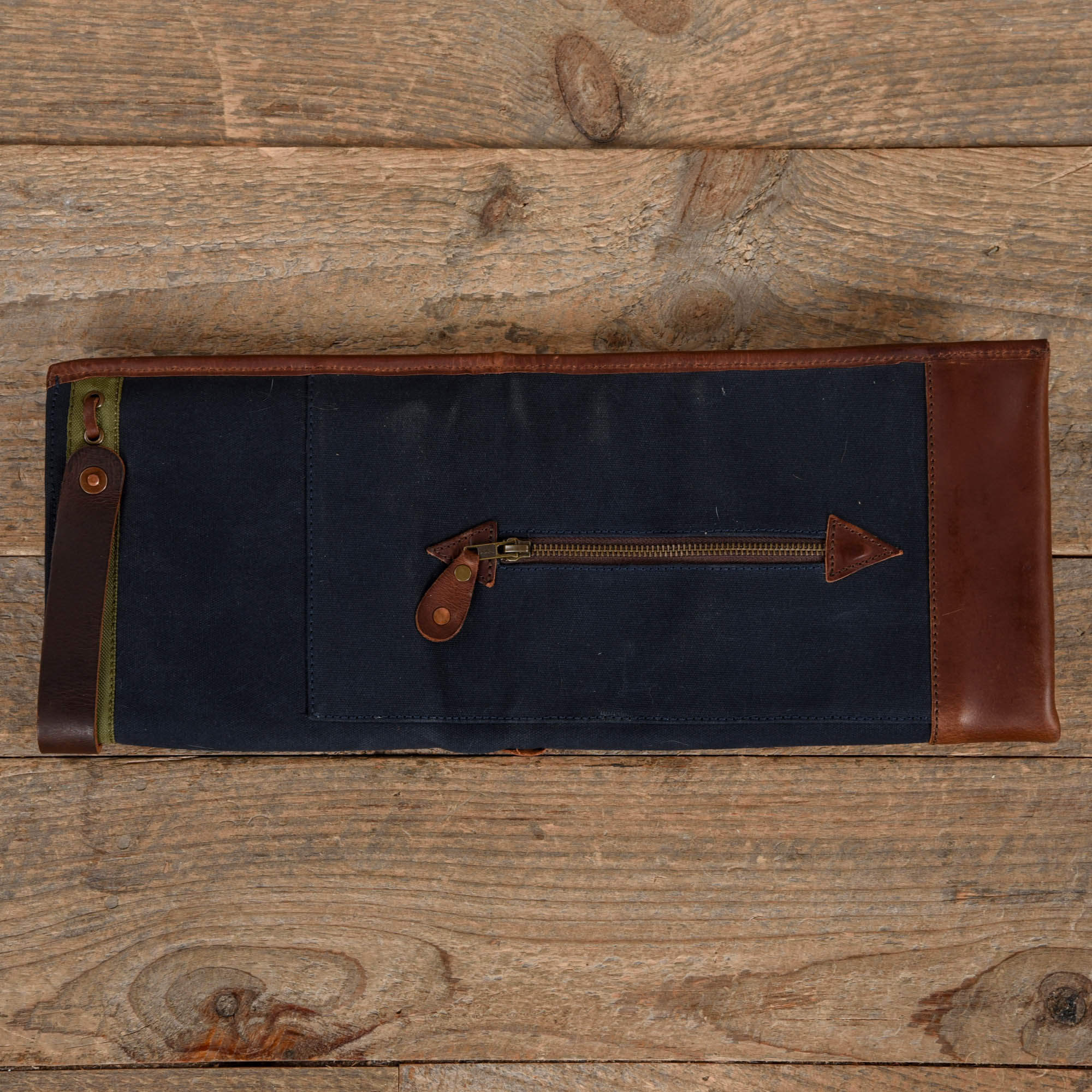 Tackle Waxed Canvas Bi-Fold Stick Bag Navy Drums and Percussion / Parts and Accessories / Cases and Bags