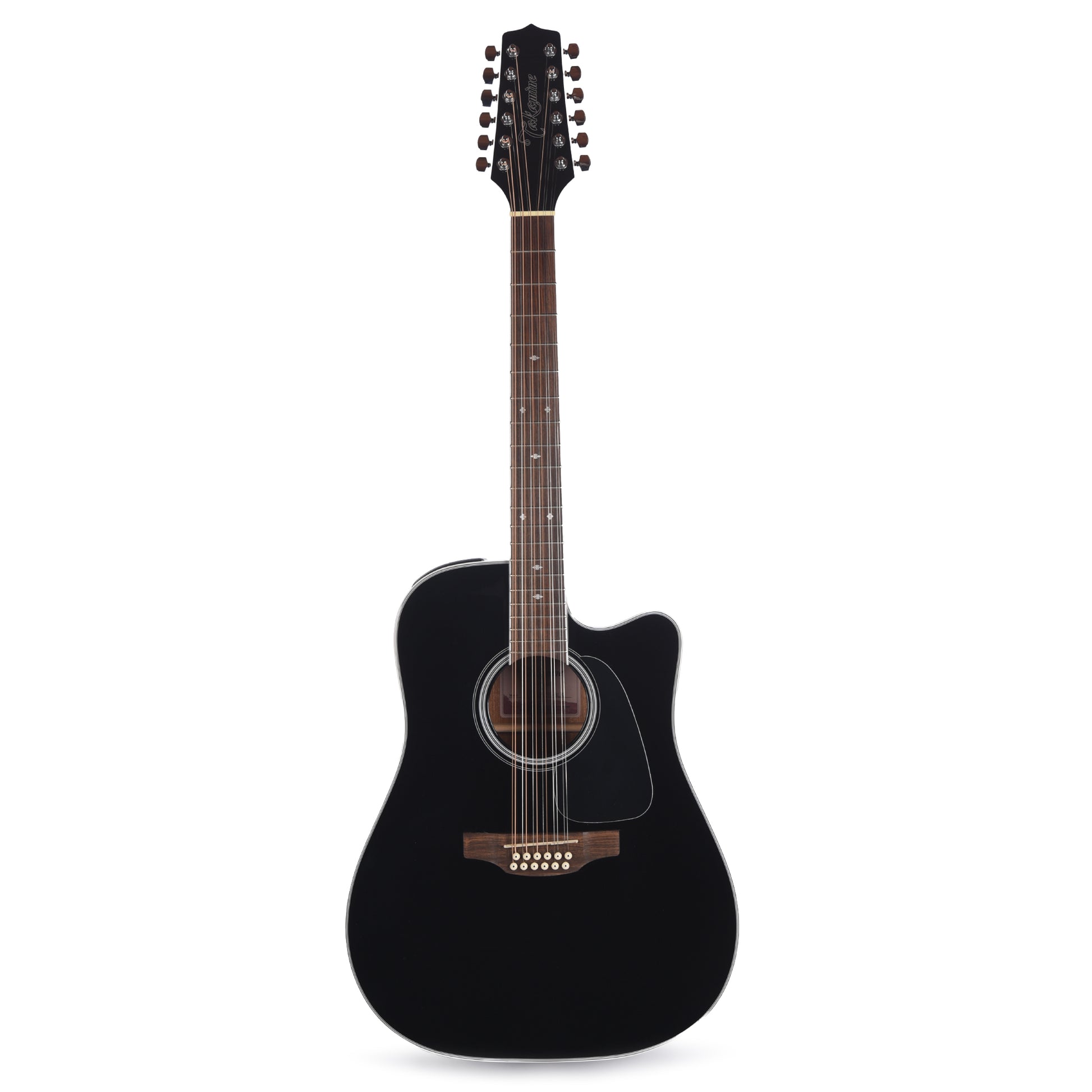 Takamine GD38CE 12-String Acoustic Electric Guitar Black Acoustic Guitars / 12-String